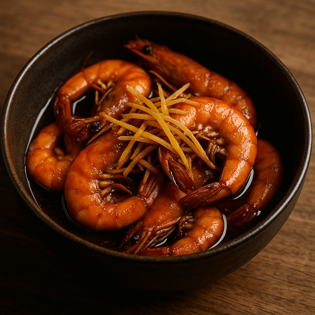 🌧【雨天暖胃推薦｜麻油薑絲蝦】🦐🥢
